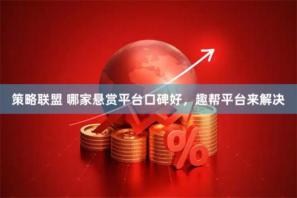 策略联盟 哪家悬赏平台口碑好，趣帮平台来解决