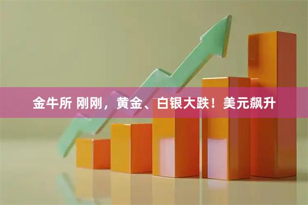 金牛所 刚刚，黄金、白银大跌！美元飙升