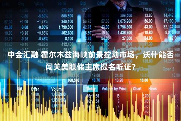 中金汇融 霍尔木兹海峡前景搅动市场，沃什能否闯关美联储主席提名听证？