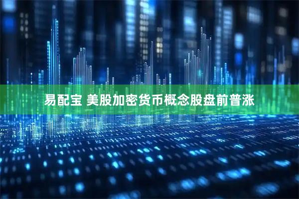 易配宝 美股加密货币概念股盘前普涨